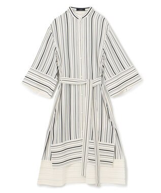 JOSEPH シルクアニメーション　シャツドレス