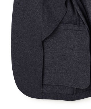 UNFILO MENS コンフォートジャージー ジャケット ネイビー