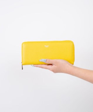 blancle シュリンクレザーラウンドジップ ロングウォレット