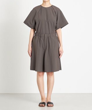 NAVE 【ReNAVE　撥水機能・UVカット・透湿・接触冷感・洗える】ナイロンタスランショートパンツ グレー系