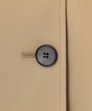 UNFILO L ショート トレンチコート キャメル