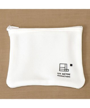 Regalo Felice 【日本製 / 呼吸がしやすい / 抗菌防臭】クールマスク＆ポーチセット / マイクロ WH(ホワイト)