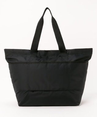 LeSportsac CARLIN ZIP TOP TOTE BAG/リサイクルドブラックJP リサイクルドブラックJP