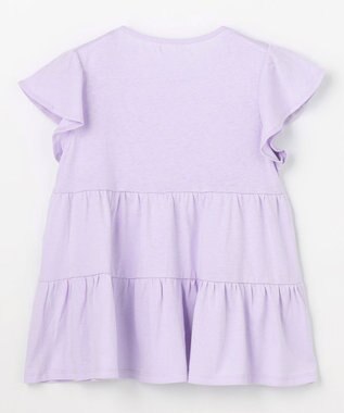 ANY KIDS 【綿100%/接触冷感】ひんやり ティアードチュニック ラベンダー