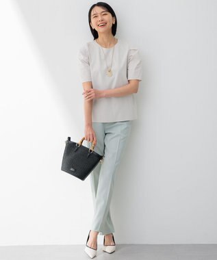 23区 【Oggi4月号掲載】ラウンドホーン ネックレス ホワイト系