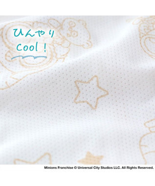 PET PARADISE ミニオン ティム 手つなぎ Ｔシャツ 接触冷感 小型犬 ホワイト×ブラウン