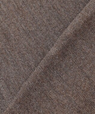 J.PRESS LADIES 【洗える】EASY WOOL チュニック ニット ブラウン系