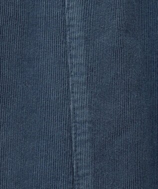 23区 S 【滝沢眞規子さん着用/洗える】コットン コーデュロイ ワイド パンツ ダルブルー系