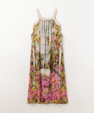 GRACE CONTINENTAL ジャルダンプリントマキシ マルチ