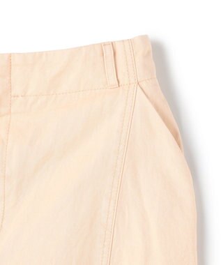 BEIGE， PREHNA / コットンツイル カービーシームワイドパンツ Peach