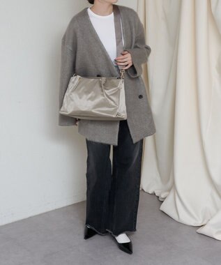 russet ナイロン三層2WAYトートバッグ(CE-1586) Gray