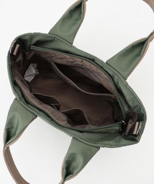 Y'SACCS 【Y’SACCS vous et】ナイロンキリカエ2WAYトート Sサイズ ライトグリーン