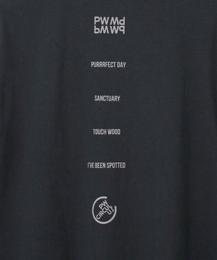 PW CIRCULUS 【吸水速乾 / UV遮蔽率99.5% UVカット / ストレッチ】【WOMEN】ポケットモックT ゴルフウェア レディース ブラック系