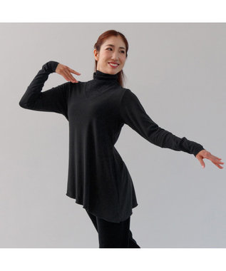 Chacott ノーソーイングニットコンビTシャツ