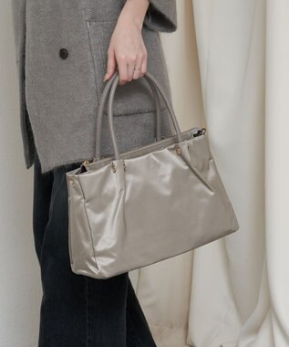 russet ナイロン三層2WAYトートバッグ(CE-1586) Gray