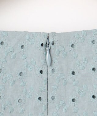 組曲 【WEB限定・新色追加】エンブロイダリーレースノースリーブ ワンピース スモーキーミント系