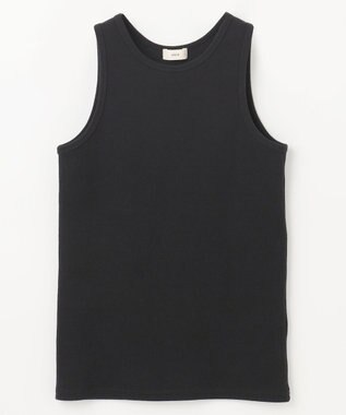 NAVE 【Nave】リブカットソー タンクトップ ブラック系