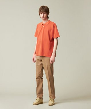 J.PRESS MEN 【WEB限定】カノコポロシャツ オレンジ系