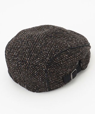 JOSEPH ABBOUD ツィーディフリース ハンチング ブラウン系