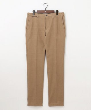 JOSEPH ABBOUD 【キングサイズ・ウエストも伸びる！/2WAYストレッチ/暖かい/オーガニック】オーガニックコットン ウオーム パンツ キャメル系