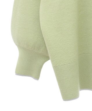 earth music&ecology やわらかタッチチュニック Lime Green