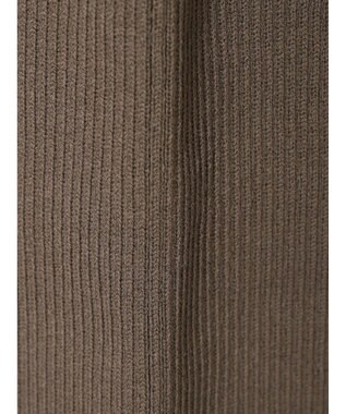 CRAFT STANDARD BOUTIQUE アンチピリングリブニットスカート Brown