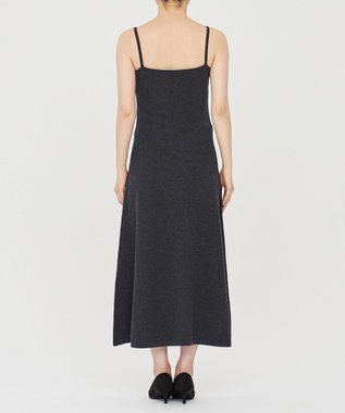 uncrave 【手洗い可】ウール ナイロン ニット ワンピース（uncrave STANDARD） チャコール