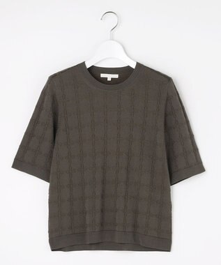 自由区 S ジオメトリックアセテート プルオーバー