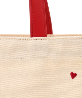 TOCCA 【chayさん着用】【WEB＆一部店舗限定・A4サイズ対応】LUCKY TWINKLE CANVASTOTE キャンバストートバッグ レッド系