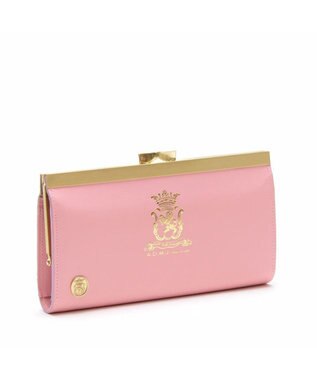 A.D.M.J. 【牛革】セブンティリリィ/ガマグチウォレット ローズ