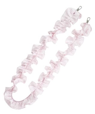 WEGO ギンガムフリルストラップ