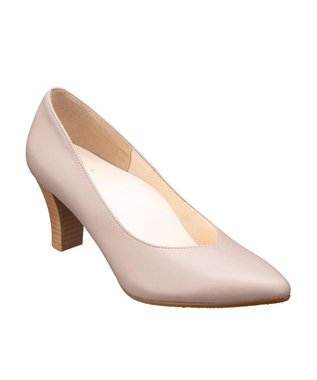 REGAL FOOT COMMUNITY 【ビューフィット】A34Y ポインテッドトウプレーンパンプス オーク