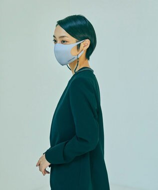 KASHIYAMA マスクストラップA ミディアムグレーストライプ