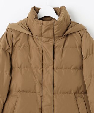 自由区 L 【17号サイズまで展開・WEB限定カラーあり・SHIHOさん着用】マイクロタッサーダウン コートⅡ [WEB限定]キャメル