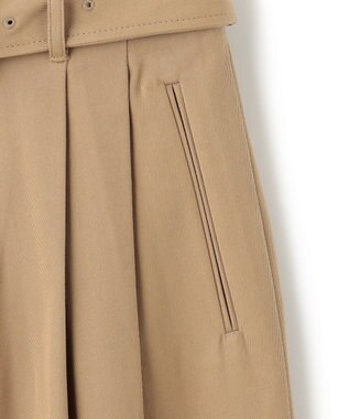 BEIGE， 【10th Anniversary】GABARDINE / ワイドパンツ Camel