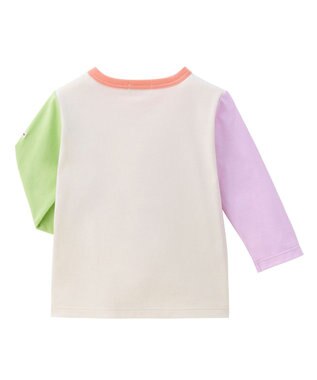 MIKI HOUSE HOT BISCUITS 長袖Tシャツ＆お食事スタイセット【BOX付き】 白