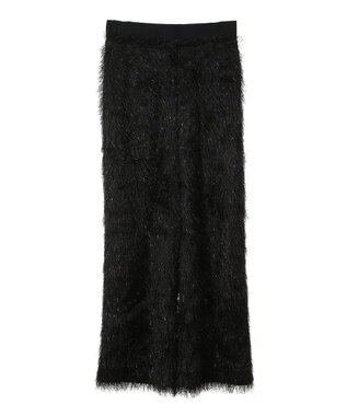 CRAFT STANDARD BOUTIQUE シャギーワイドパンツ Black