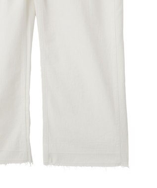 YECCA VECCA 綿麻ツイルサロペット Off White