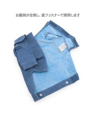 PET PARADISE J.PRESS デニムジャケット 春 小型犬 ライトインディゴブルー