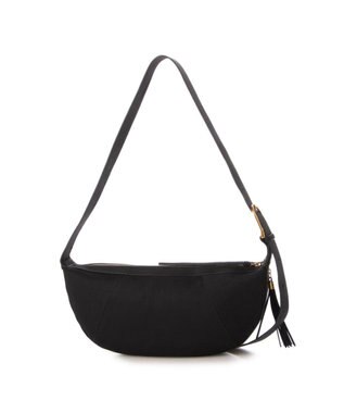 UNBILLION カシュカシュ cachecache / スエードフリンジ引手ショルダー ブラック