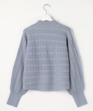 ANY SIS S 【2SET】ニット ボレロ × ワンピース セット ライトブルー×アイボリー