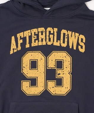 WEGO グラフィックプルパーカー ネイビー