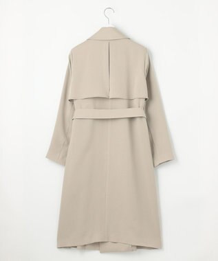 自由区 L トロトレンチロング丈 コート ベージュ系