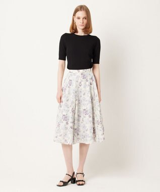 TOCCA 【大人百花掲載】【消臭・洗える！】BOTANOCAL GARDEN PARTY スカート イエロー系5