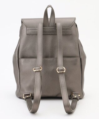 LA BAGAGERIE フロント金具デイリーリュック ガンメタリック