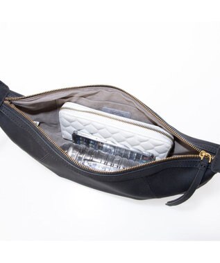 UNBILLION カシュカシュ cachecache / スエードフリンジ引手ショルダー ブラック