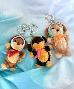 WEGO ぴぽぴぽパイロットドッグキーホルダー 柄3