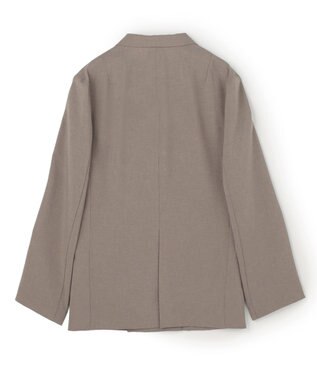BEIGE， 【イージーケア・セットアップ対応】BATEAU / メランジ ダブルジャケット Taupe