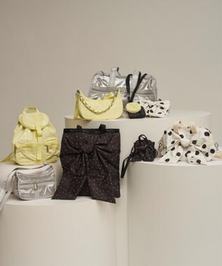 LeSportsac LG BOW SM SATCHEL/ノワールポルカドットスナイデル ノワールポルカドットスナイデル