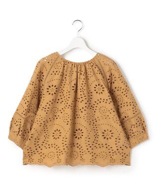 23区 【先行予約】カットワークエンブロイダリー 2WAYブラウス